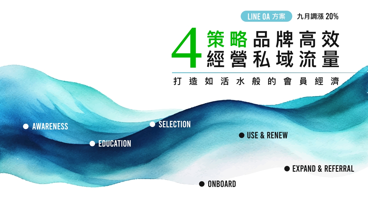 LINE OA 价格调整！4招教你高效经营私域流量，打造如活水般的会员经济